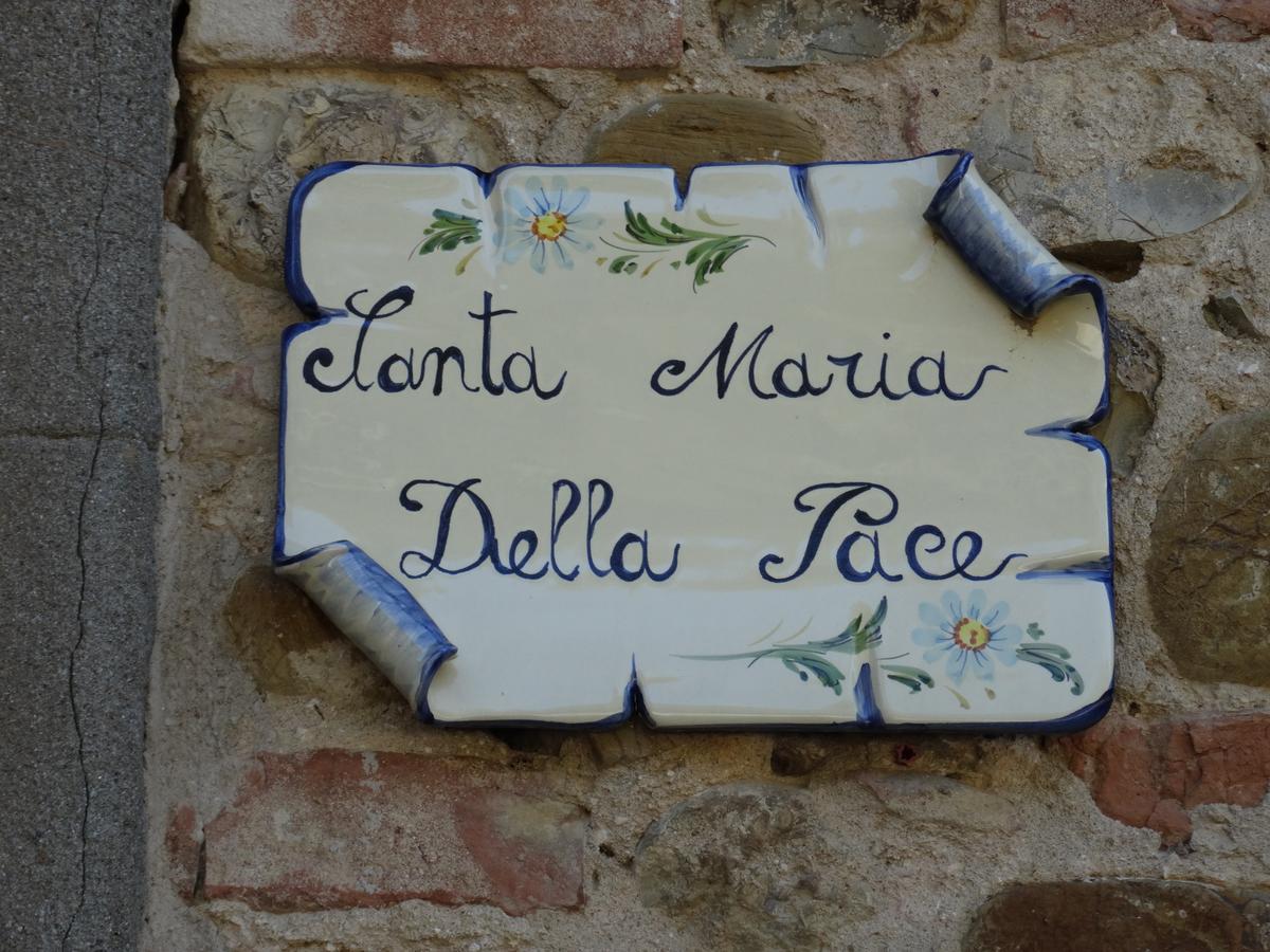 Santa Maria Della Pace Bed & Breakfast Montespertoli Exterior foto